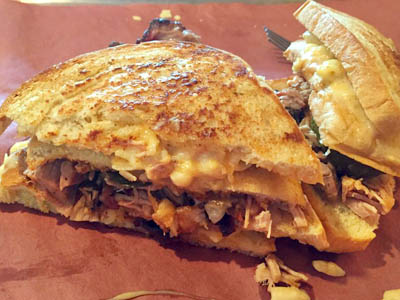 big cheesy sandwich